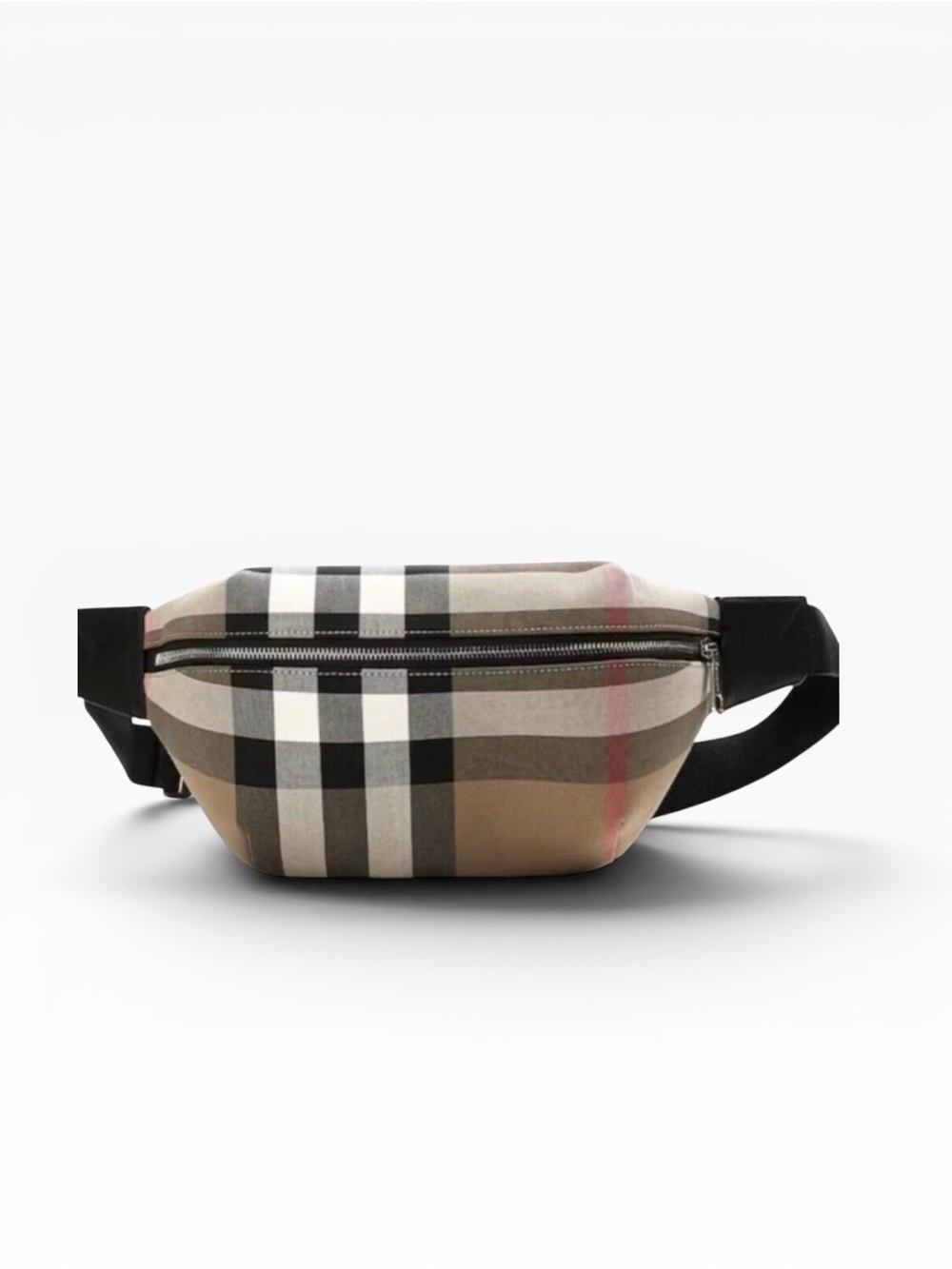 Burberry Medium Super Exploded Check Belt Bag Crossbody Waist Pack MSRP $910 - Picture 2 of 11